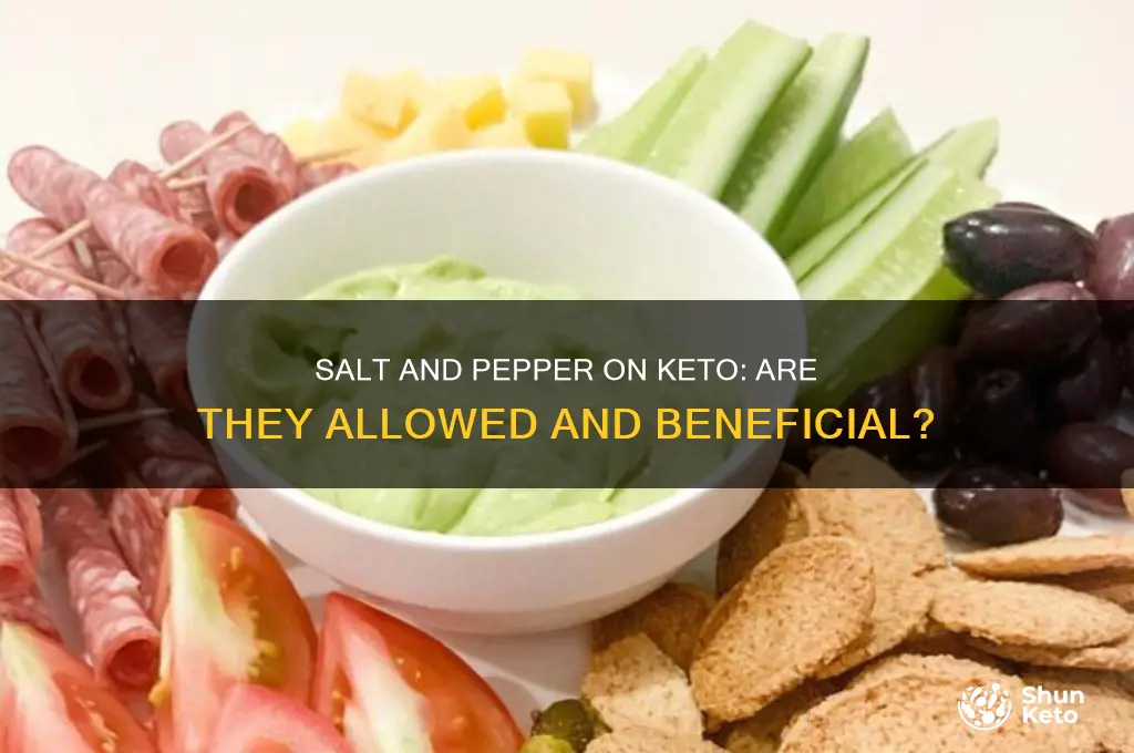 can you have salt and pepper on keto diet