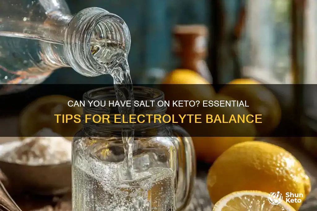 can you have salt on keto