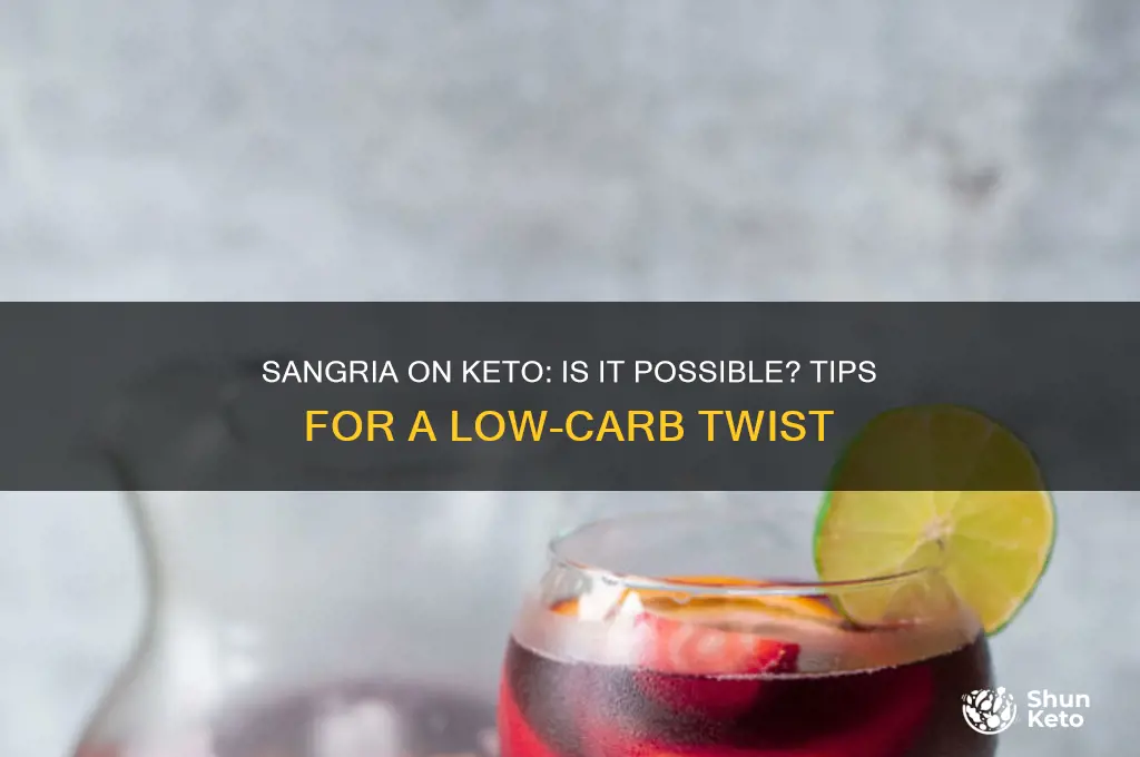 can you have sangrea on keto