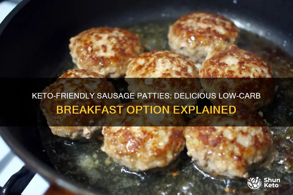 can you have sausage patties on the keto diet