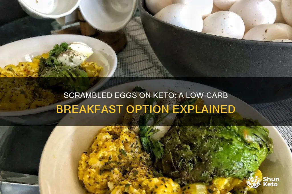 can you have scrambled eggs on keto