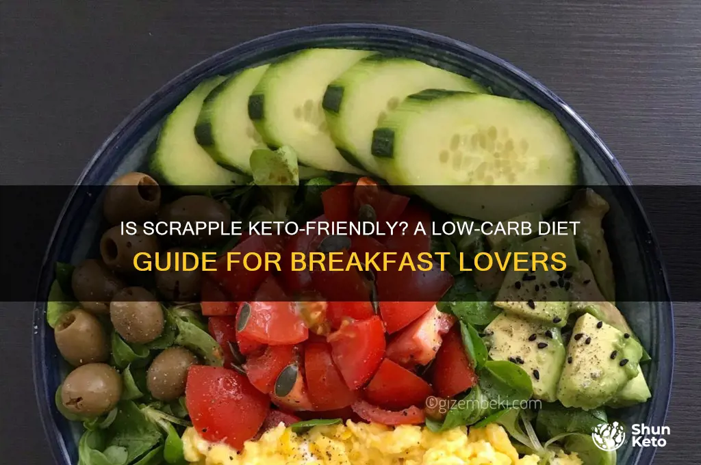 can you have scrapple on keto diet