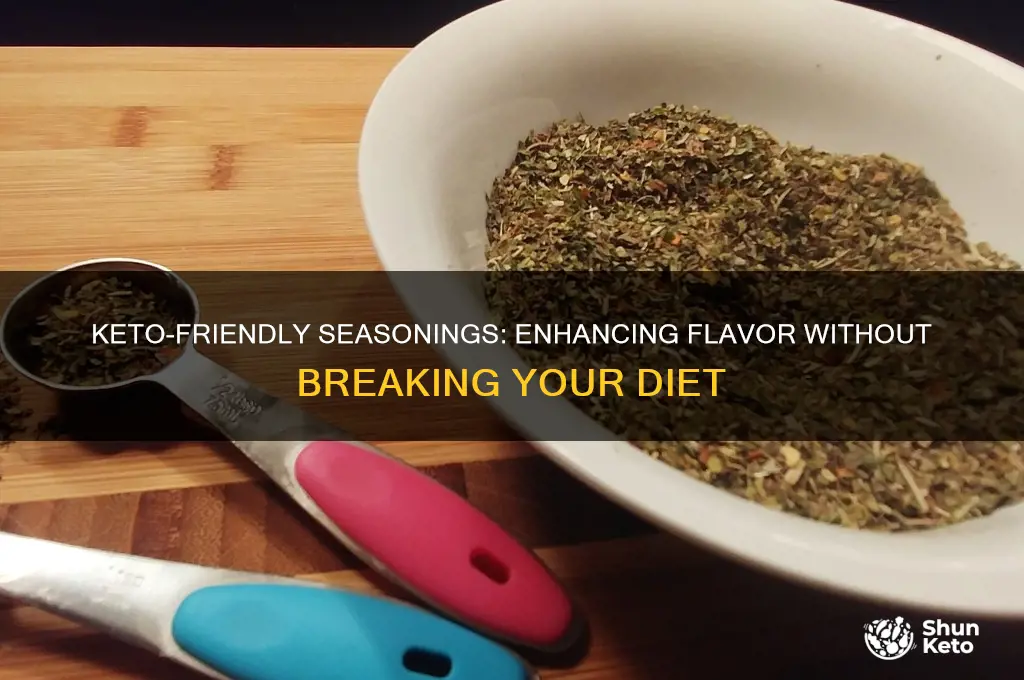 can you have seasoning on keto