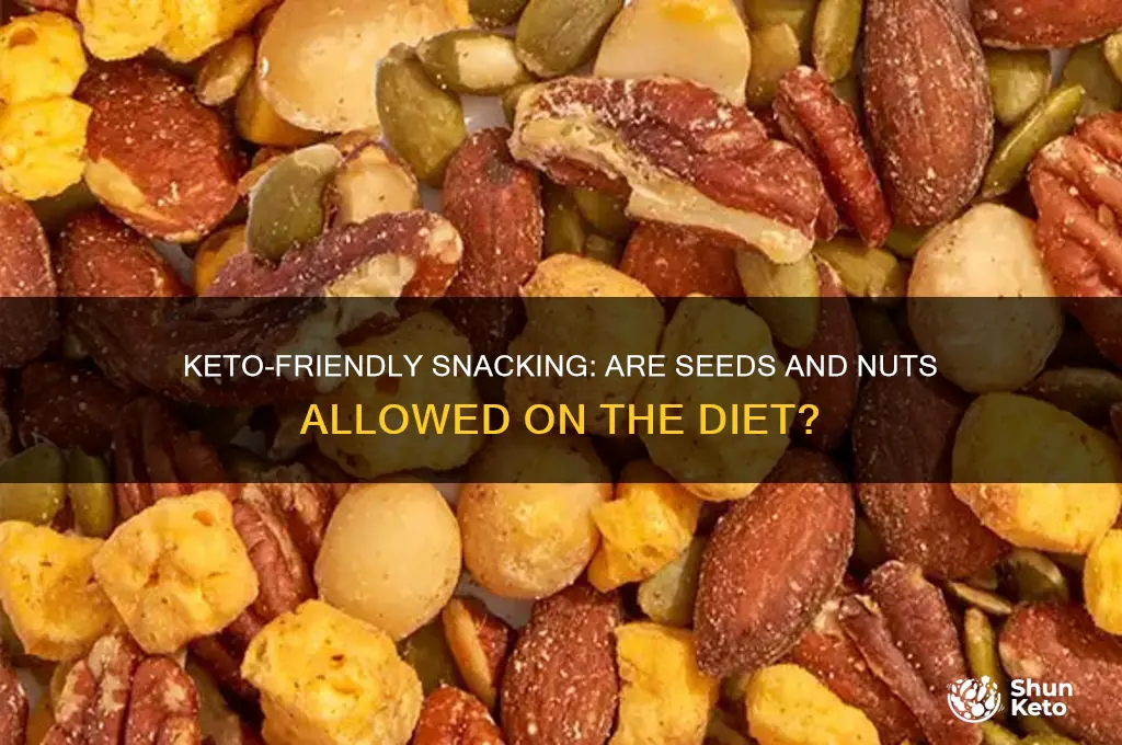 can you have seeds and nuts on keto