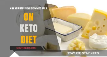 Semi-Skimmed Milk on Keto: Is It a Diet-Friendly Choice?