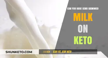 Semi-Skimmed Milk on Keto: Is It Keto-Friendly or Not?