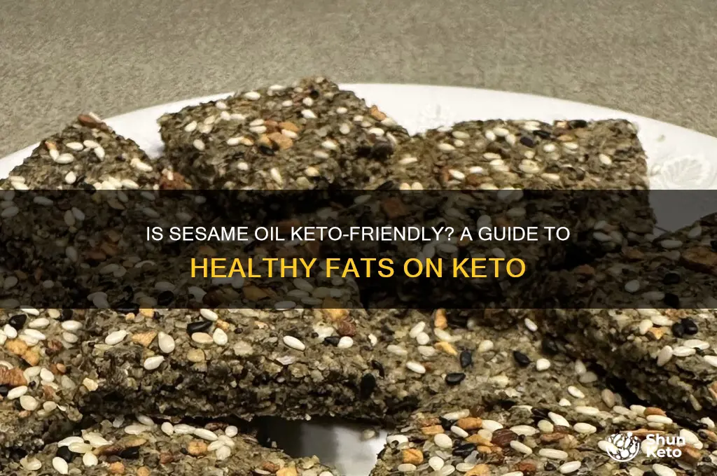 can you have sesame oil on keto