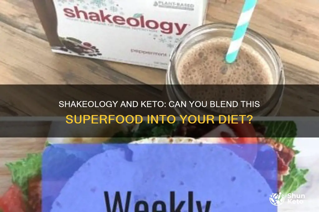 can you have shakeology on keto diet