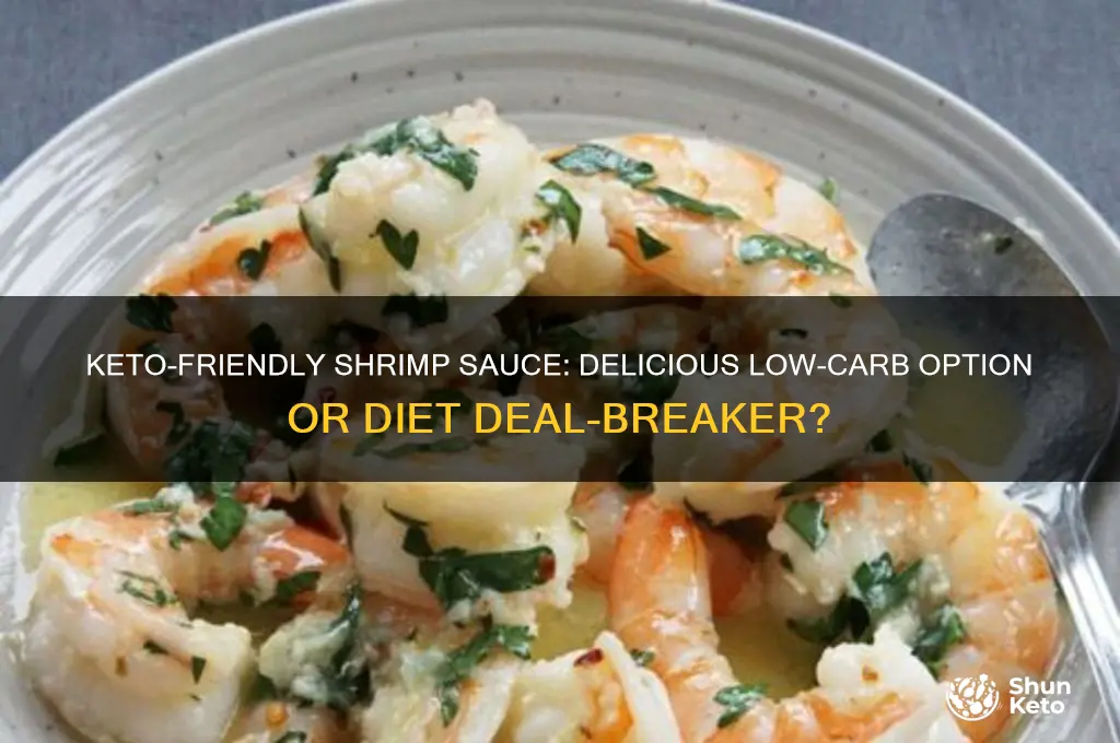 can you have shrimp sauce on keto
