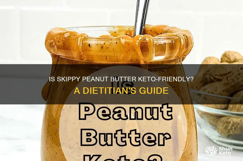 can you have skippy peanut butter on keto