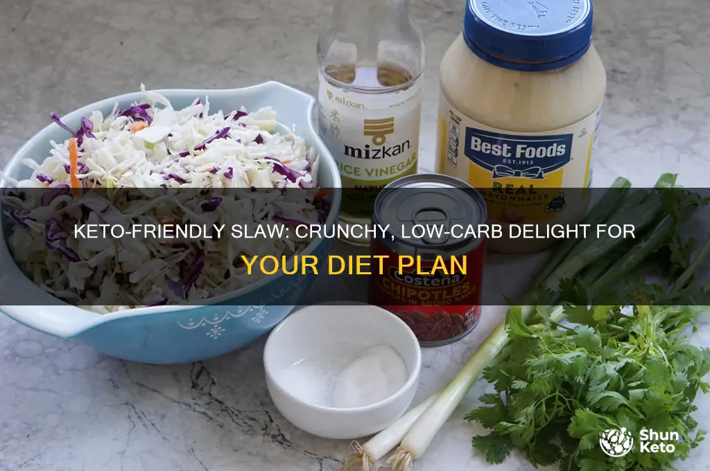 can you have slaw on keto diet