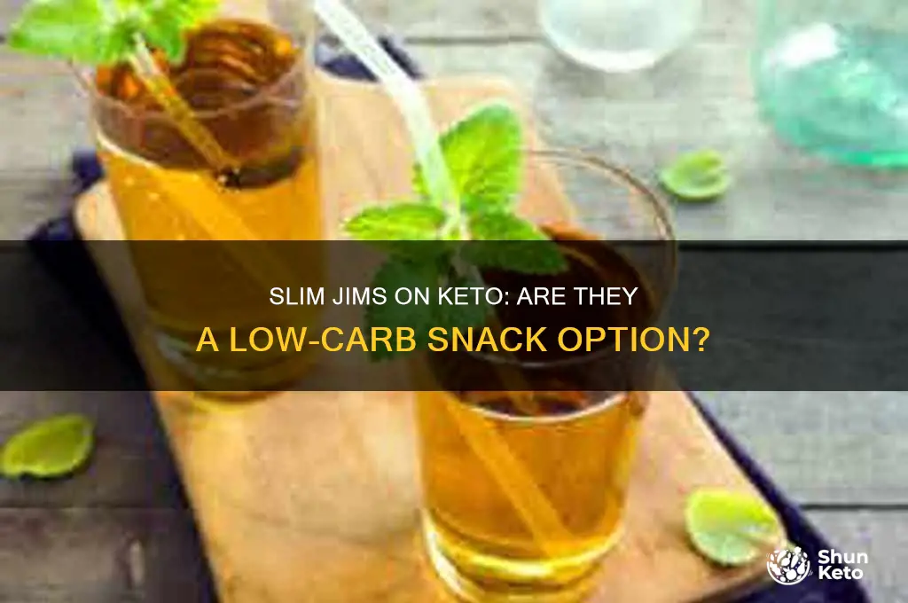 can you have slim jims on keto diet