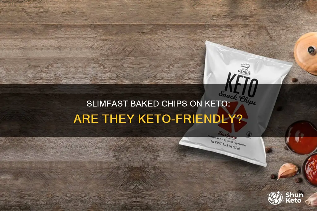 can you have slimfast baked chips on keto