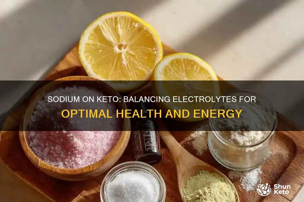 can you have sodium on keto