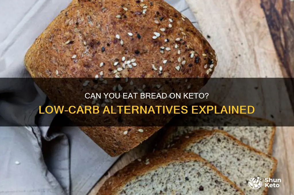 can you have some bread on keto diet