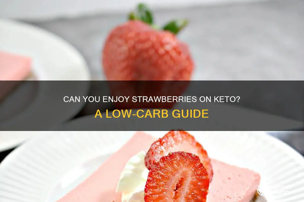 can you have some strawberries on keto