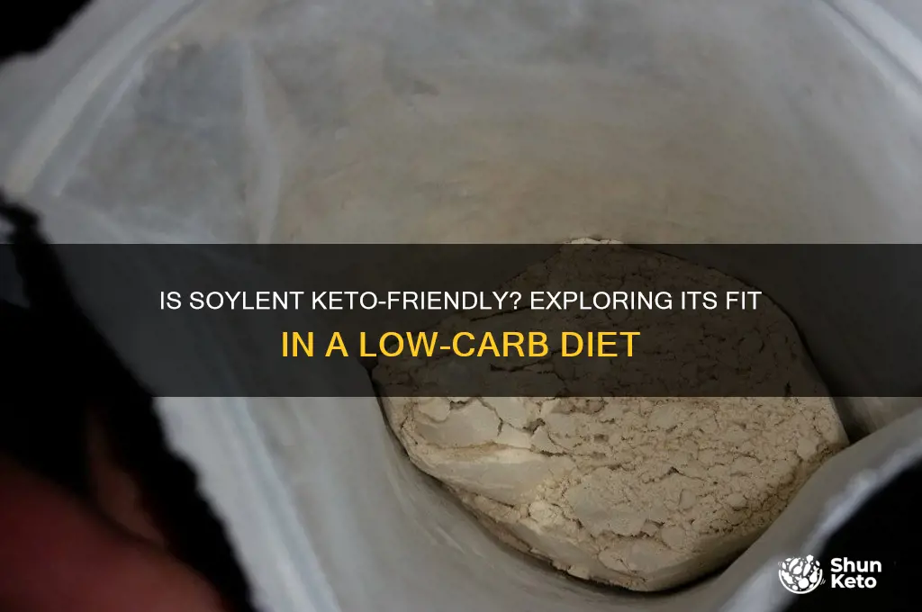 can you have soylent on keto