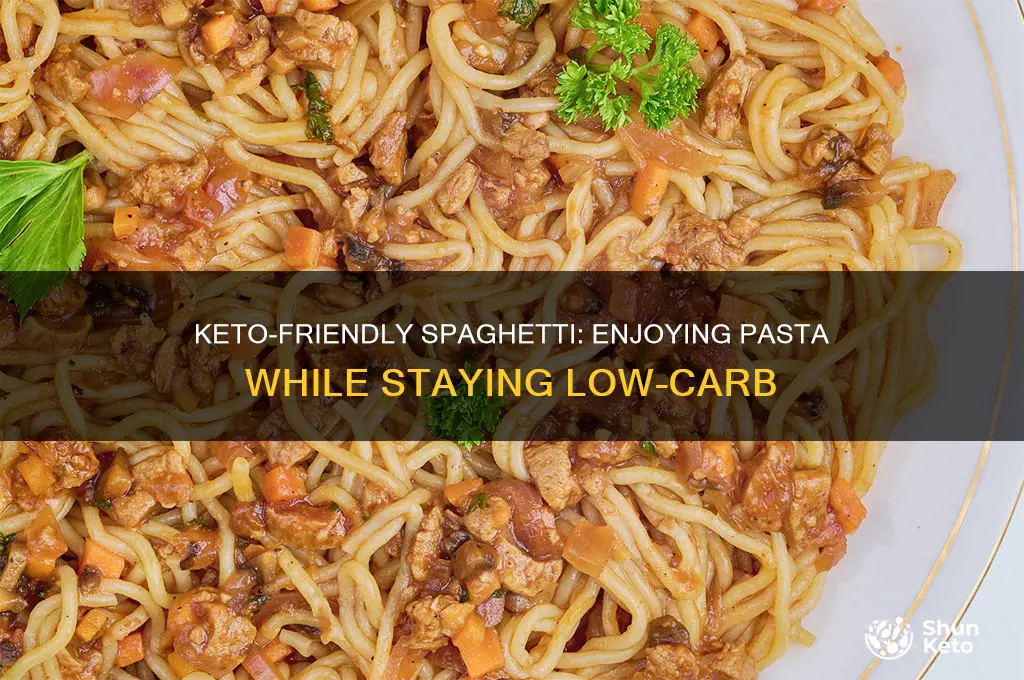 can you have spaghetti on keto diet