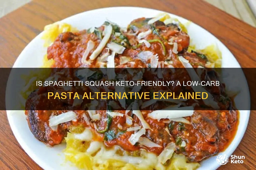 can you have spaghetti squash on keto