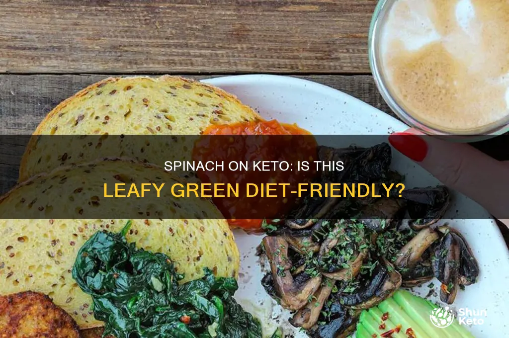 can you have spinach keto diet