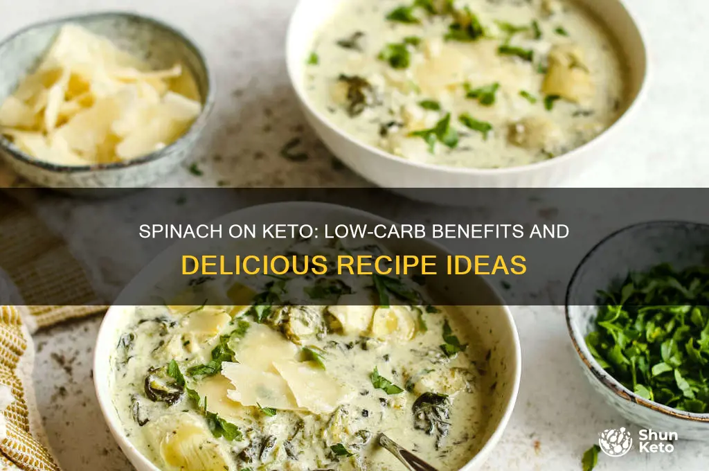 can you have spinach on keto