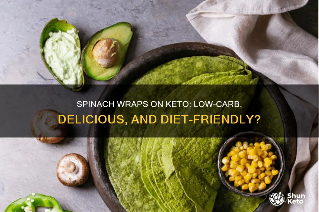 can you have spinach wraps on keto