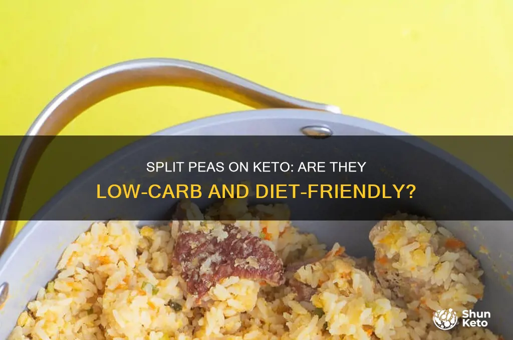 can you have split peas on keto diet
