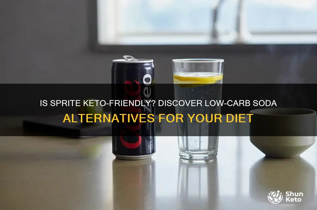 can you have sprite on keto