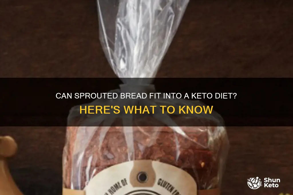 can you have sprouted bread on keto