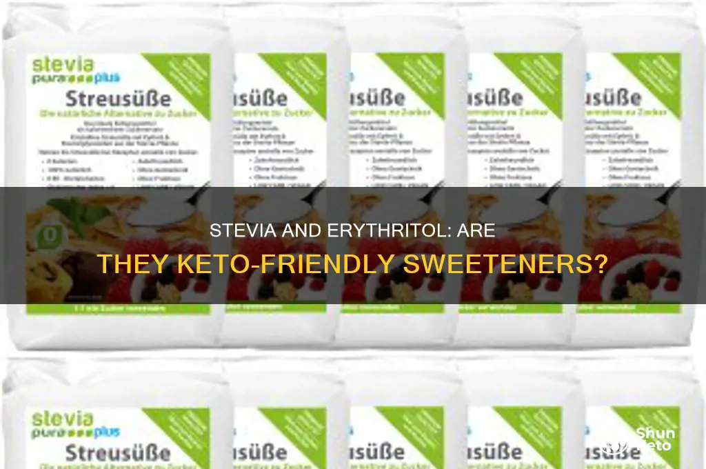 can you have stevia and erythritol on keto
