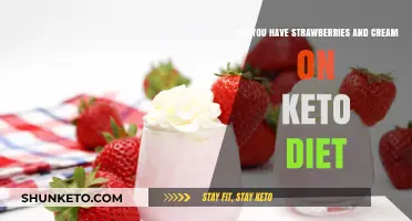 Keto-Friendly Strawberries and Cream: Indulging in a Low-Carb Dessert Delight