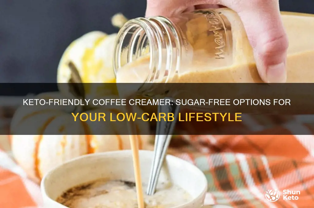 can you have sugar free coffee creamer on keto