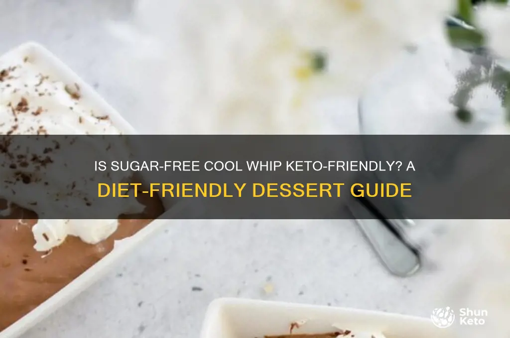 can you have sugar free cool whip on keto