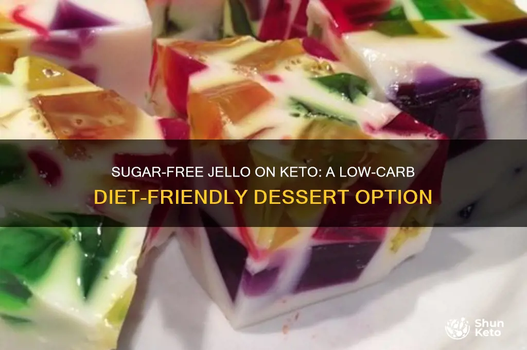 can you have sugar free jello on a keto diet