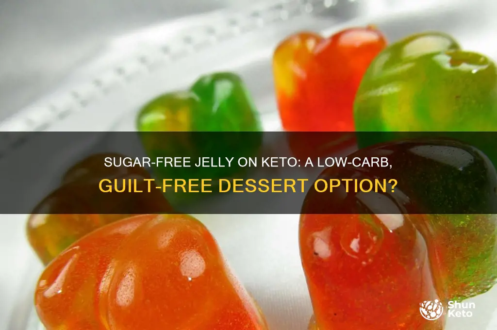 can you have sugar free jelly on keto diet