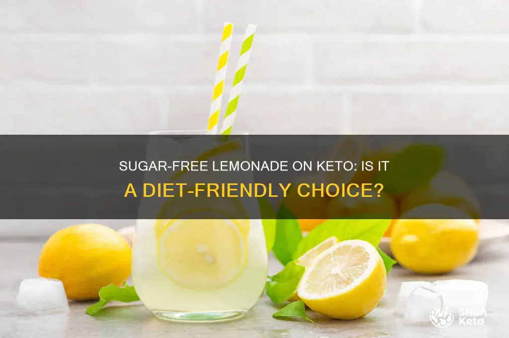 can you have sugar free lemonade on keto