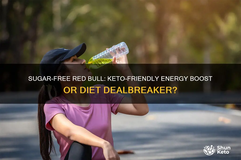 can you have sugar free red bull on keto