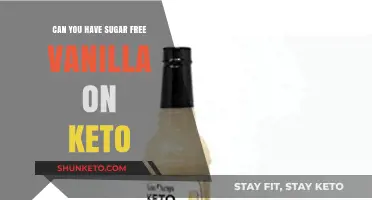 Sugar-Free Vanilla on Keto: A Sweet Indulgence or Diet Dealbreaker?