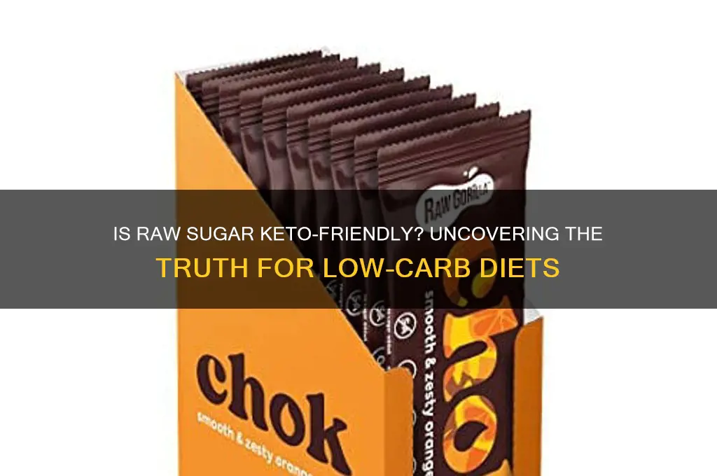can you have sugar in the raw on keto diet
