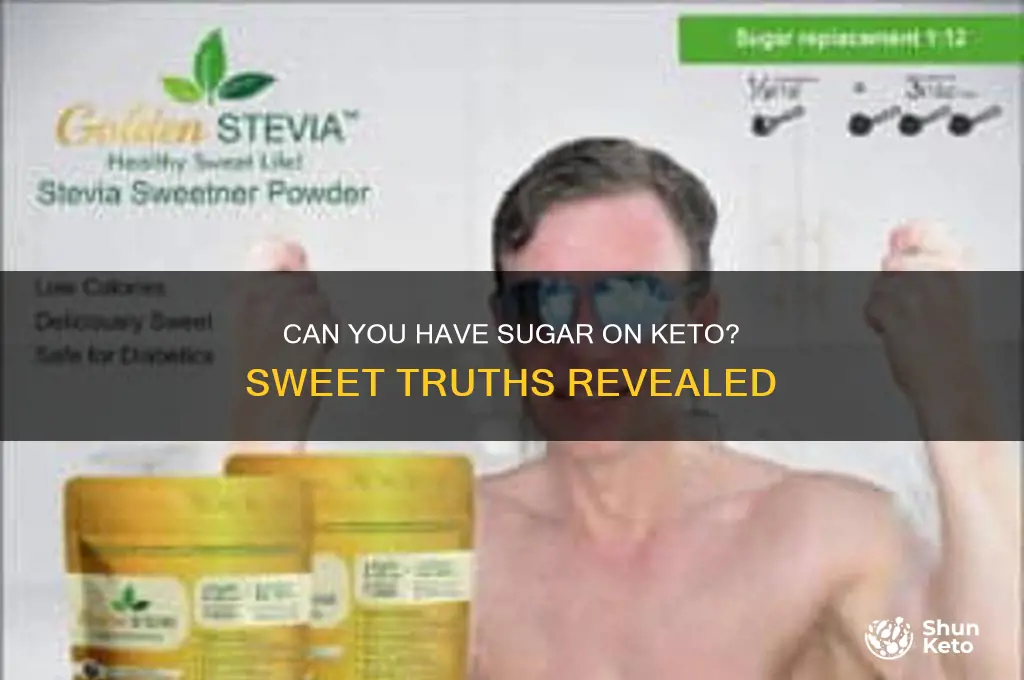 can you have sugar owhile on keto