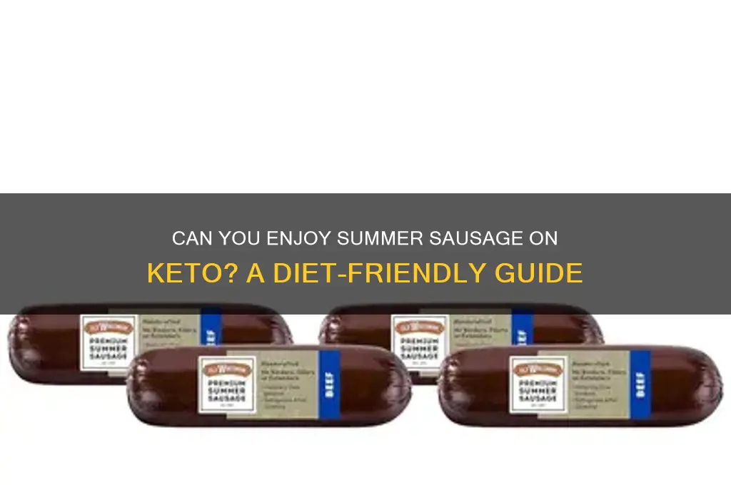 can you have summer sauge on keto