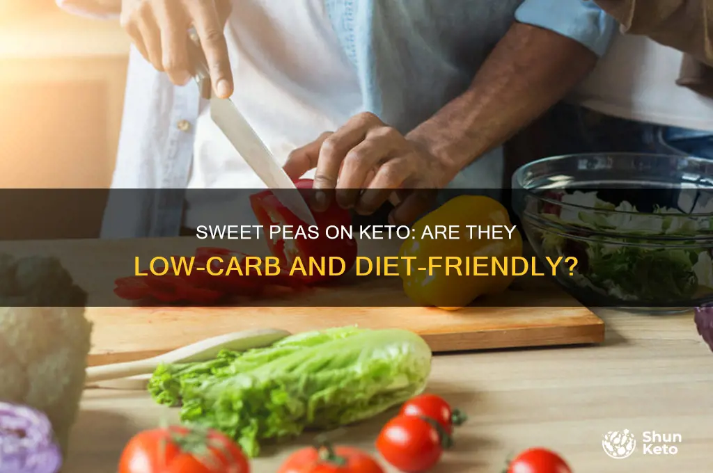 can you have sweet peas on keto