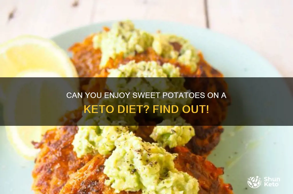 can you have sweet potato on keto