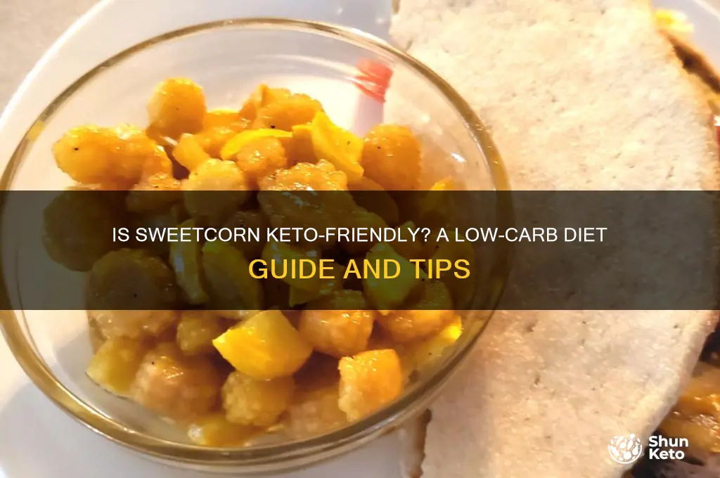 can you have sweetcorn on keto