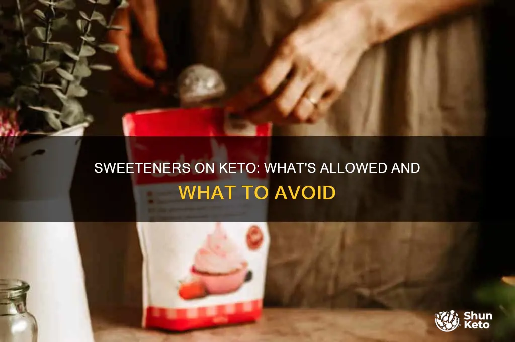 can you have sweetener on keto diet