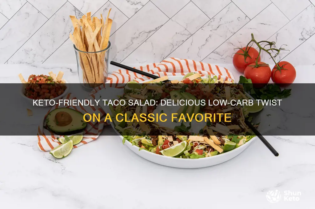 can you have taco salad on keto