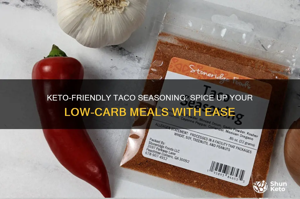 can you have taco seasoning on keto