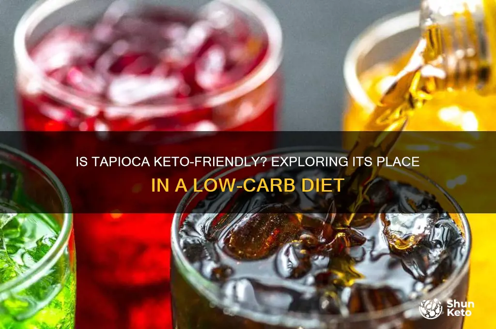 can you have tapioca on keto