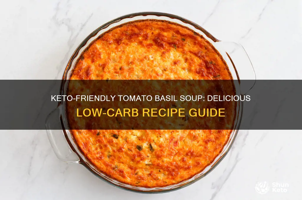 can you have tomato basil soup on keto