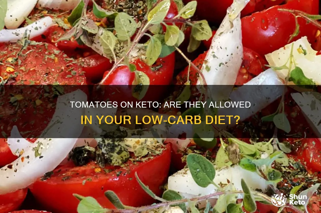 can you have tomato on keto diet